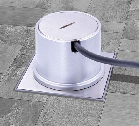 existing electrical floor box|floor mounted electrical boxes.